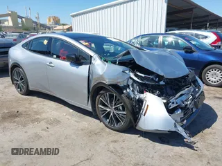 2024 Toyota Prius LE with VIN JTDACAAU0R3043770, listed as a IAAI auction lot 42142393 with 2,733 mi miles. Bid and sale history available at carsss.com. Image 1.