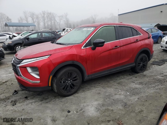 2022 Mitsubishi Eclipse Cross LE with VIN JA4ATVAA8NZ042073, listed as a Copart auction lot 87088164 with 26,357 mi miles and Salvage Title. Bid and sale history available at carsss.com. Image 1.
