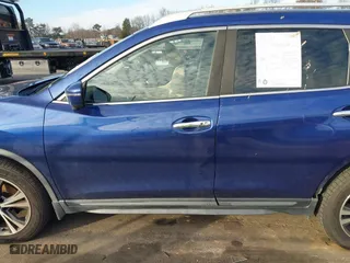 2017 Nissan Rogue SL with VIN JN8AT2MVXHW284294, listed as a IAAI auction lot 41145923 with 75,240 mi miles. Bid and sale history available at carsss.com. Image 15.