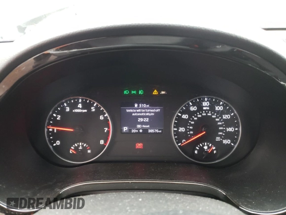 2023 Kia Seltos S with VIN KNDEU2AA7P7351843, listed as a Copart auction lot 83433154 with 38,576 mi miles and Salvage title. Bid and sale history available at DreamBid. Image 9.