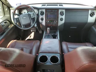2014 Ford Expedition King Ranch z VIN 1FMJU1J50EEF14834, wystawiony jako Copart lot #56330715 z przebiegiem 159 420 mil mil oraz Szkoda całkowita • Salvage title. Historia ofert i sprzedaży dostępna na DreamBid. Obrazek 8.