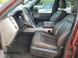 2015 Ford Expedition XLT with VIN 1FMJU1HT9FEF11131, listed as a Copart auction lot 51741355 with 136,988 mi miles and Salvage title. Bid and sale history available at DreamBid. Image 7.