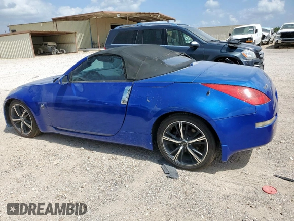 2006 Nissan 350Z Touring z VIN JN1AZ36A36M450869, wystawiony jako Copart lot #59898195 z przebiegiem 160 031 mil mil oraz Czysty tytuł • Clean title. Historia ofert i sprzedaży dostępna na DreamBid. Obrazek 2.