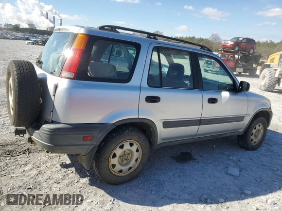 2001 Honda CR-V LX with VIN JHLRD18471C002727, listed as a Copart auction lot 46305035 with 233,429 mi miles and Salvage Title. Bid and sale history available at carsss.com. Image 3.