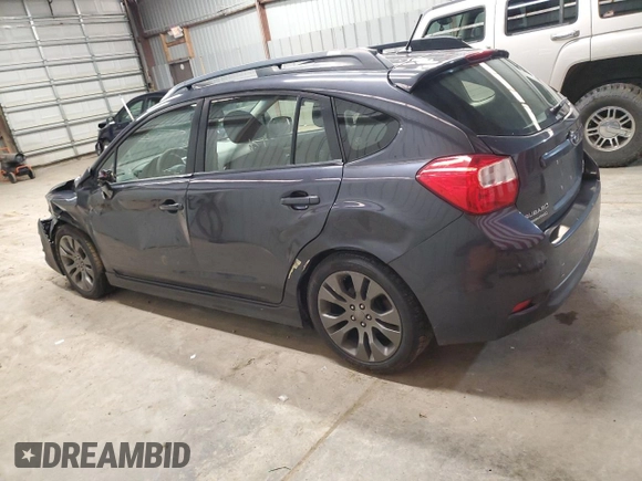2014 Subaru Impreza Special Sports Premium with VIN JF1GPAL67E8328983, listed as a Copart auction lot 51446125 with Not provided miles and Salvage title. Bid and sale history available at DreamBid. Image 2.