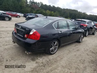 2007 Infiniti M45 Sdn with VIN JNKBY01E17M403594, listed as a Copart auction lot 71701264 with 69,449 mi miles and Salvage Title. Bid and sale history available at carsss.com. Image 3.