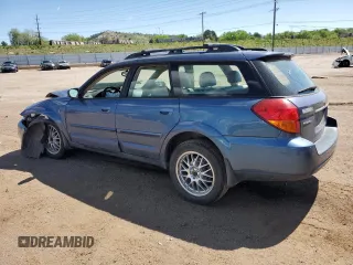 2006 Subaru Legacy Outback Limited с VIN 4S4BP62C366300700, выставлен на аукционе Copart как лот 58036955 с пробегом Не указан миль и Списание • Salvage title. История ставок и продаж доступна на DreamBid. Изображение 2.