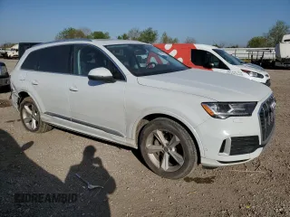 2023 Audi Q7 Premium Plus with VIN WA1LCBF77PD001213, listed as a Copart auction lot 50259205 with 33,072 mi miles and Salvage title. Bid and sale history available at DreamBid. Image 4.