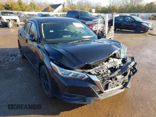 2021 Nissan Sentra S with VIN 3N1AB8BVXMY265707, listed as a IAAI auction lot 41653665 with 63,392 mi miles and . Bid and sale history available at DreamBid. Image 1.