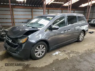 2017 Honda Odyssey EX-L with VIN 5FNRL5H60HB503125, listed as a Copart auction lot 45079335 with 204,560 mi miles and Clean Title. Bid and sale history available at DreamBid. Image 1.