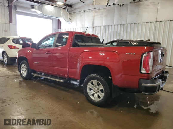 2015 GMC Canyon 4WD SLE with VIN 1GTH6BE38F1243073, listed as a Copart auction lot 53676815 with 142,938 mi miles and Non repairable. Bid and sale history available at DreamBid. Image 2.