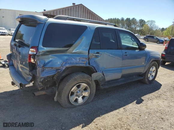 2004 Toyota 4Runner SR5 with VIN JTEZU14R640034147, listed as a Copart auction lot 50037915 with 221,105 mi miles and Salvage Title. Bid and sale history available at carsss.com. Image 3.