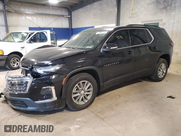 2022 Chevrolet Traverse LT Cloth with VIN 1GNEVGKW9NJ193808, listed as a Copart auction lot 47380713 with 6,028 mi miles. Bid and sale history available at carsss.com. Image 1.