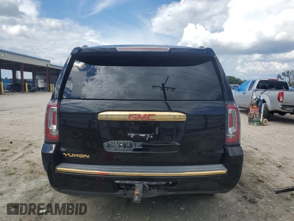 2016 GMC Yukon Denali with VIN 1GKS1CKJ7GR219660, listed as a Copart auction lot 69989044 with 186,195 mi miles and Clean Title. Bid and sale history available at carsss.com. Image 6.