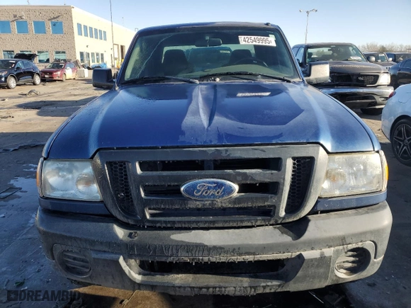 2008 Ford Ranger XL with VIN 1FTZR15E58PA64013, listed as a Copart auction lot 42549995 with 52,468 mi miles and Salvage Title. Bid and sale history available at carsss.com. Image 5.