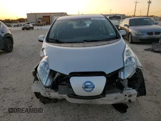 2017 Nissan LEAF SL with VIN 1N4BZ0CP3HC311039, listed as a Copart auction lot 80374524 with 59,869 mi miles and Salvage Title. Bid and sale history available at carsss.com. Image 5.