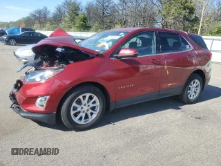2018 Chevrolet Equinox LT with VIN 2GNAXJEV9J6347479, listed as a Copart auction lot 57584915 with 32,198 mi miles and Salvage title. Bid and sale history available at DreamBid. Image 1.
