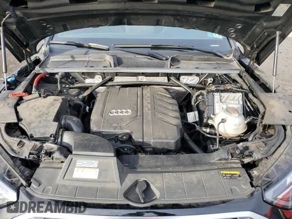 2023 Audi Q5 Sportback S line Premium Plus with VIN WA15AAFY2P2069934, listed as a Copart auction lot 83076934 with Not provided miles and Salvage title. Bid and sale history available at DreamBid. Image 12.