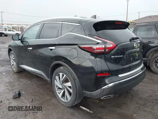 2019 Nissan Murano SL with VIN 5N1AZ2MS5KN142508, listed as a IAAI auction lot 42065451 with 111,546 mi miles and . Bid and sale history available at DreamBid. Image 3.