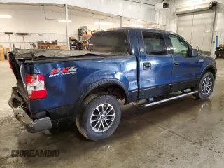 2006 Ford F-150 XLT with VIN 1FTPW14596FA25798, listed as a Copart auction lot 62671295 with 135,903 mi miles and Salvage title. Bid and sale history available at DreamBid. Image 3.