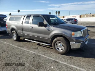 2008 Ford F-150 XLT with VIN 1FTPX125X8FB09535, listed as a Copart auction lot 45958875 with 224,833 mi miles and Salvage Title. Bid and sale history available at carsss.com. Image 4.