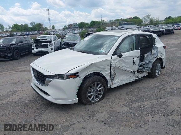 2024 Mazda CX-5 2.5 S Preferred Package with VIN JM3KFBCM7R0364230, listed as a IAAI auction lot 41859044 with 13,899 mi miles. Bid and sale history available at carsss.com. Image 2.