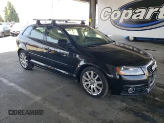 2013 Audi A3 Premium Plus with VIN WAUKJAFM0DA030456, listed as a Copart auction lot 60931685 with 107,250 mi miles and Salvage title. Bid and sale history available at DreamBid. Image 4.