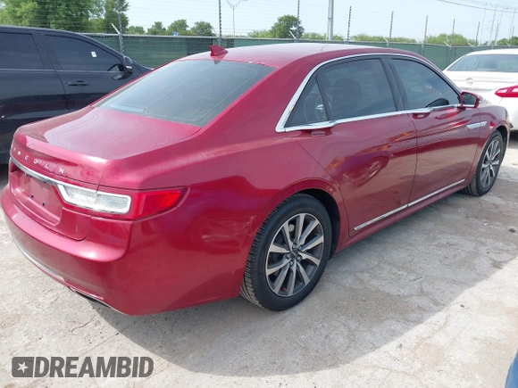2018 Lincoln Continental Premiere with VIN 1LN6L9PK7J5602214, listed as a IAAI auction lot 42251381 with 85,707 mi miles and . Bid and sale history available at DreamBid. Image 4.