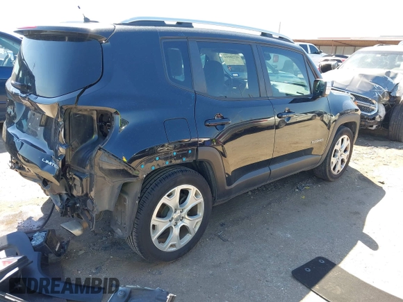 2017 Jeep Renegade Limited с VIN ZACCJADB1HPE51374, выставлен на аукционе IAAI как лот 41758004 с пробегом 134 274 миль миль и . История ставок и продаж доступна на DreamBid. Изображение 4.
