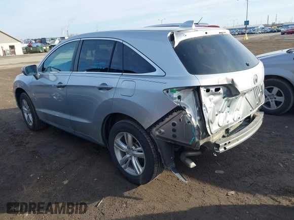 2014 Acura RDX Tech Pkg with VIN 5J8TB4H5XEL016504, listed as a IAAI auction lot 41468525 with 122,376 mi miles. Bid and sale history available at carsss.com. Image 3.