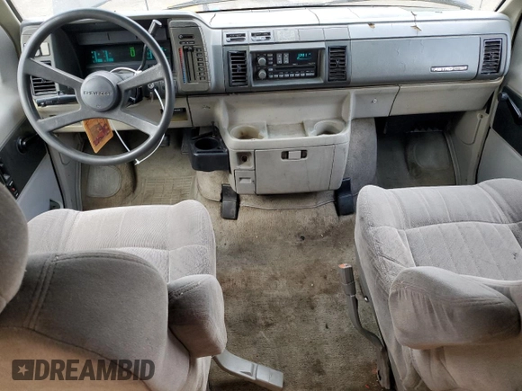 1993 Chevrolet Astro with VIN 1GNEL19W1PB171176, listed as a Copart auction lot 78195764 with 201,913 mi miles and Salvage Title. Bid and sale history available at carsss.com. Image 8.