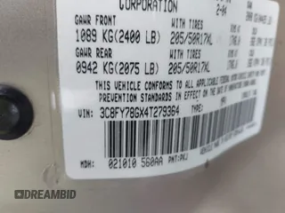 2004 Chrysler PT Cruiser GT с VIN 3C8FY78GX4T279364, выставлен на аукционе IAAI как лот 41436007 с пробегом Не указан миль и . История ставок и продаж доступна на DreamBid. Изображение 9.