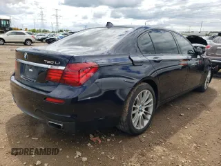 2014 BMW 7 Series ALPINA B7 with VIN WBAYE8C52ED135620, listed as a Copart auction lot 58221745 with 138,418 mi miles and Salvage title. Bid and sale history available at DreamBid. Image 3.