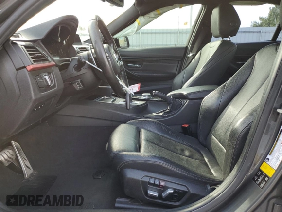 2017 BMW 3 Series 340i xDrive with VIN WBA8B7G30HNU38373, listed as a Copart auction lot 58005335 with 69,904 mi miles and Salvage title. Bid and sale history available at DreamBid. Image 7.