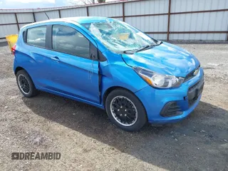 2017 Chevrolet Spark LS with VIN KL8CB6SAXHC733269, listed as a IAAI auction lot 41755093 with 85,215 mi miles. Bid and sale history available at carsss.com. Image 1.