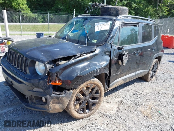 2018 Jeep Renegade Latitude z VIN ZACCJABB0JPJ07945, wystawiony jako IAAI lot #42540256 z przebiegiem 181 655 mil mil oraz . Historia ofert i sprzedaży dostępna na DreamBid. Obrazek 19.