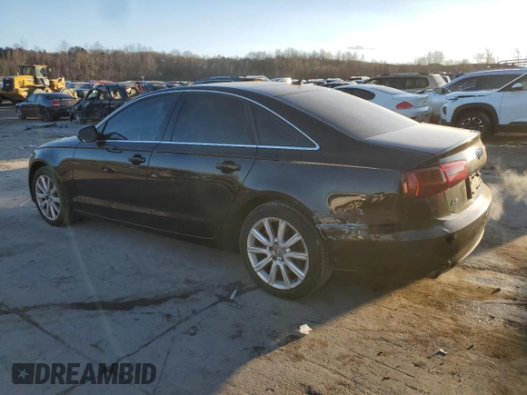 2015 Audi A6 2.0T Premium with VIN WAUFFAFC6FN021508, listed as a Copart auction lot 80302524 with 147,214 mi miles and Salvage Title. Bid and sale history available at carsss.com. Image 2.