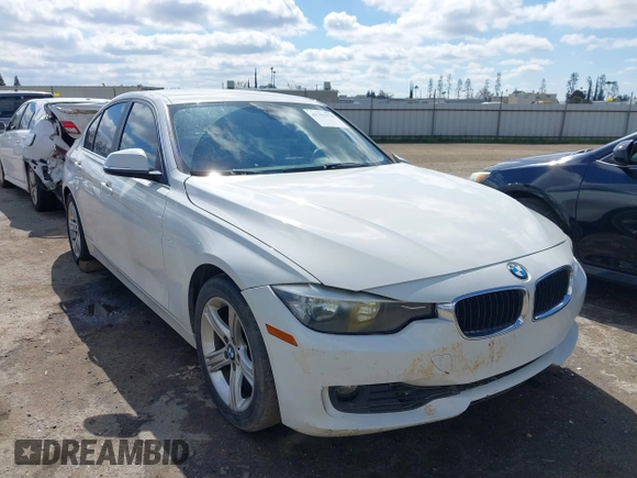 2015 BMW 3 Series 328i with VIN WBA3C1C5XFK117788, listed as a IAAI auction lot 41752178 with 154,030 mi miles and . Bid and sale history available at carsss.com. Image 1.
