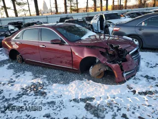 2017 Cadillac CT6 AWD with VIN 1G6KB5RS2HU169965, listed as a Copart auction lot 79189994 with 72,637 mi miles and Salvage title. Bid and sale history available at DreamBid. Image 4.