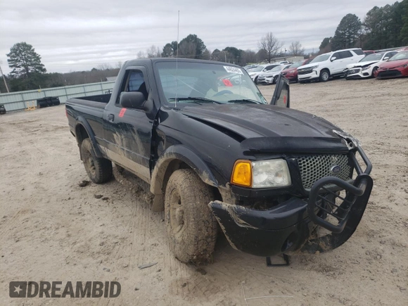 2003 Ford Ranger XL with VIN 1FTYR10U23TA50516, listed as a Copart auction lot 44624495 with 191,123 mi miles and Salvage Title. Bid and sale history available at carsss.com. Image 4.