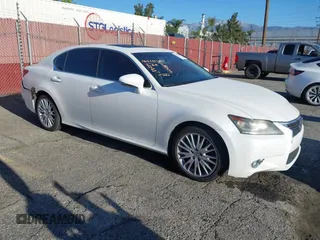2013 Lexus GS 350 with VIN JTHBE1BL0D5014446, listed as a IAAI auction lot 41865141 with 239,477 mi miles and . Bid and sale history available at DreamBid. Image 1.