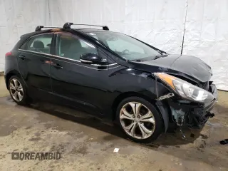 2014 Hyundai Elantra with VIN KMHD35LH3EU215908, listed as a Copart auction lot 75397254 with 127,087 mi miles and Salvage title. Bid and sale history available at DreamBid. Image 4.