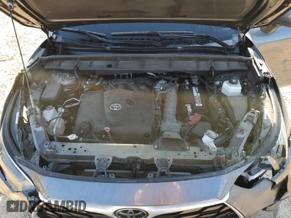 2021 Toyota Highlander L with VIN 5TDCZRAH7MS534966, listed as a Copart auction lot 51899805 with 154,645 mi miles and Salvage title. Bid and sale history available at DreamBid. Image 12.