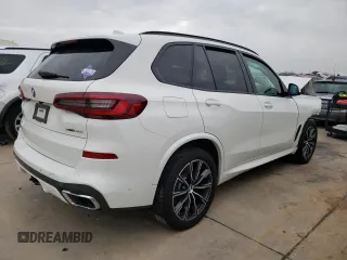 2020 BMW X5 sDrive40i with VIN 5UXCR4C09L9D01101, listed as a Copart auction lot 66698282 with 0 mi miles. Bid and sale history available at carsss.com. Image 3.
