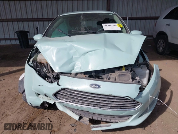 2017 Ford Fiesta SE with VIN 3FADP4EJ3HM172351, listed as a IAAI auction lot 41769567 with 86,948 mi miles. Bid and sale history available at carsss.com. Image 12.