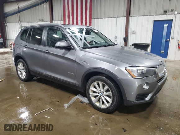 2016 BMW X3 xDrive28i z VIN 5UXWX9C55G0D78148, wystawiony jako Copart lot #56478855 z przebiegiem 88 799 mil mil oraz Szkoda całkowita • Salvage title. Historia ofert i sprzedaży dostępna na DreamBid. Obrazek 4.