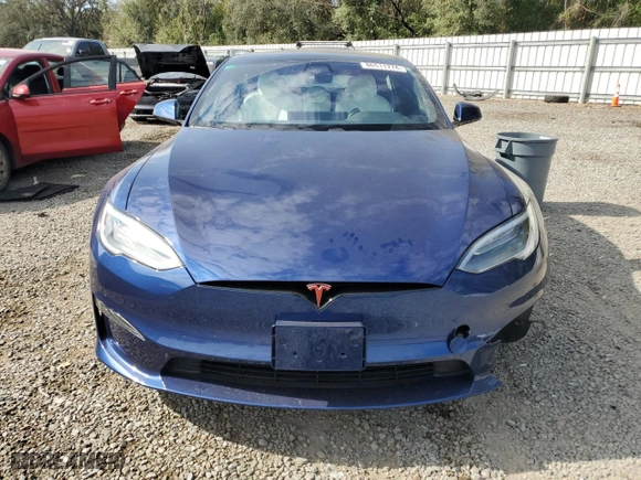 2022 Tesla Model S Plaid with VIN 5YJSA1E62NF459659, listed as a Copart auction lot 86511774 with 14,105 mi miles and Salvage Title. Bid and sale history available at carsss.com. Image 5.