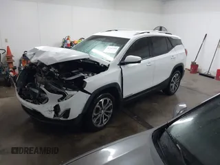 2018 GMC Terrain SLT with VIN 3GKALVEX1JL303327, listed as a IAAI auction lot 41347394 with 106,859 mi miles and . Bid and sale history available at DreamBid. Image 20.