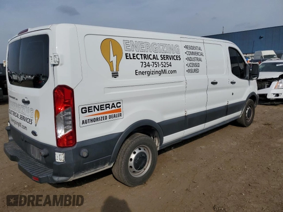 2017 Ford Transit z VIN 1FTYE9ZMXHKA20996, wystawiony jako Copart lot #78607064 z przebiegiem 84 166 mil mil oraz Czysty tytuł • Clean title. Historia ofert i sprzedaży dostępna na DreamBid. Obrazek 3.
