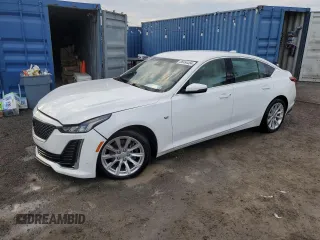 2020 Cadillac CT5 Luxury with VIN 1G6DM5RK9L0126887, listed as a Copart auction lot 48424215 with 0 mi miles and Non Repairable. Bid and sale history available at carsss.com. Image 1.